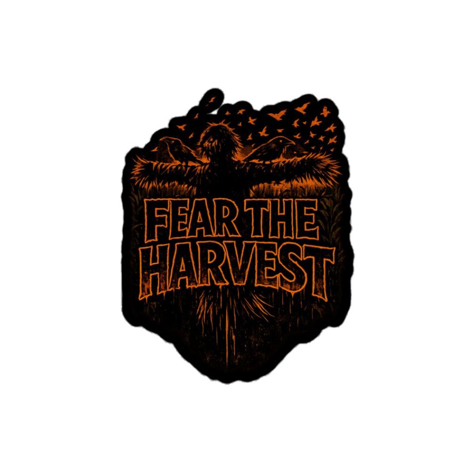 Wakiza "Fear The Harvest x The Horror Fields" Bubble-free stickers