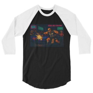 Badger Pay Pay "Bonus Stage" 3/4 sleeve raglan shirt