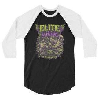 Elite Pro Wrestling "Elite by Nature 2026" 3/4 sleeve raglan shirt