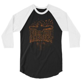 Wakiza "Fear The Harvest x The Horror Fields" 3/4 sleeve raglan shirt