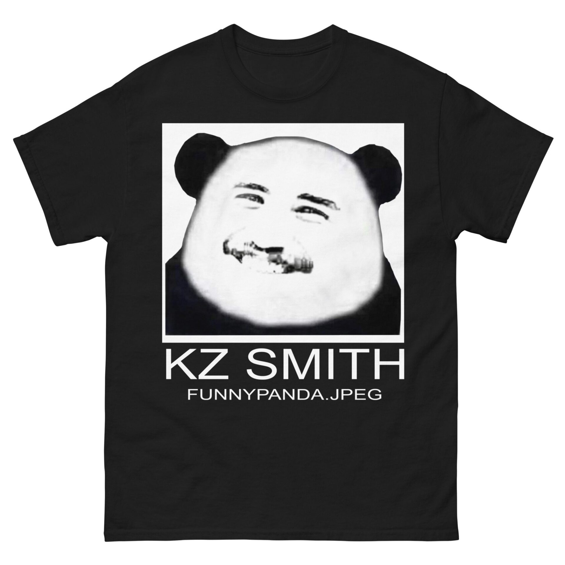 K.Z. Smith "KZ Funny Panda" Short Sleeve Unisex t-shirt