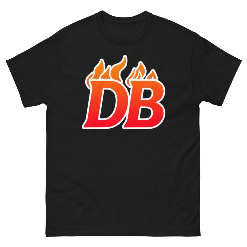 Danny Blaze "Flaming DB" Short Sleeve Unisex T-Shirt