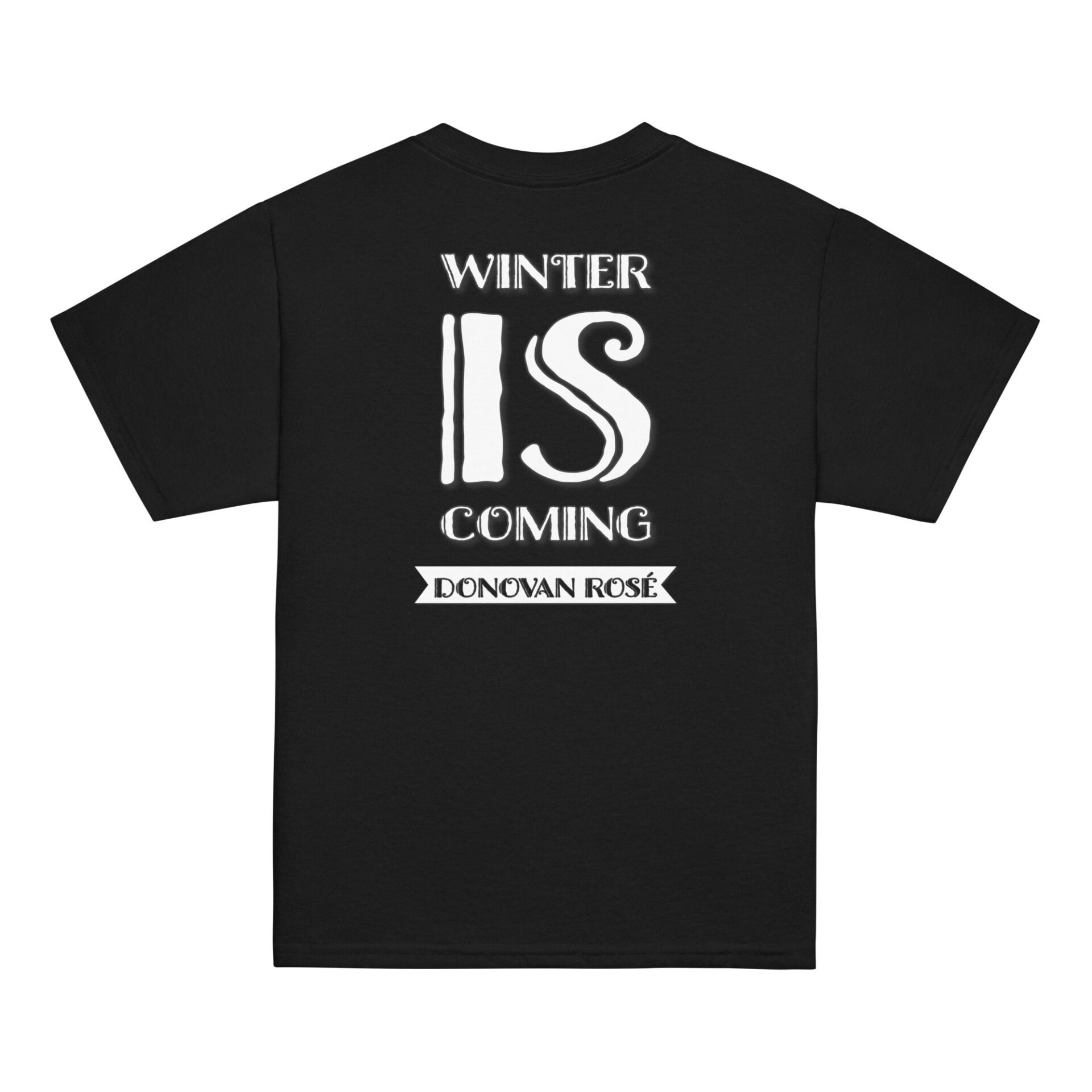 Donovan Rosé "Blaze Emblem (Winter Is Coming)" Youth Short Sleeve t-shirt