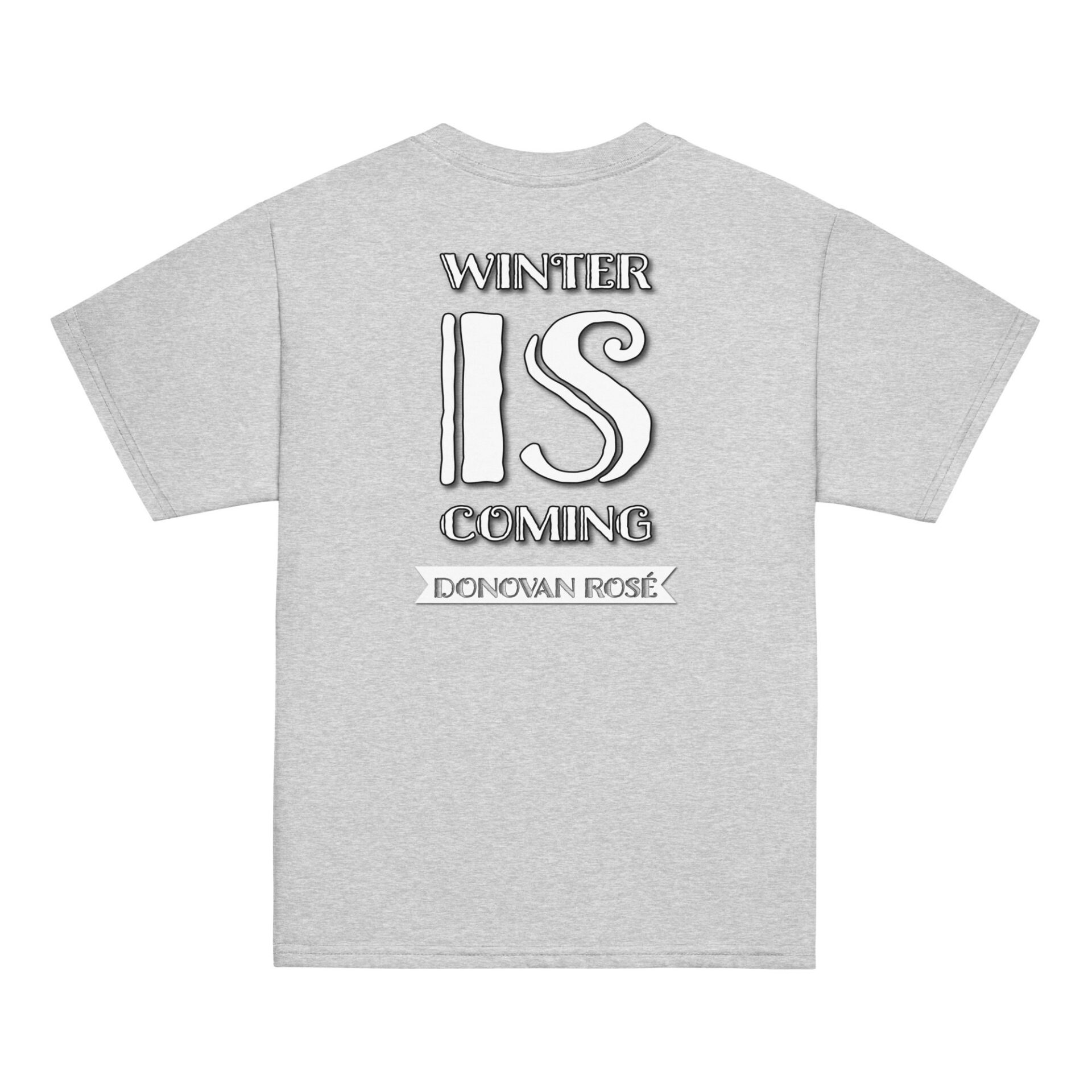 Donovan Rosé "Blaze Emblem (Winter Is Coming)" Youth Short Sleeve t-shirt