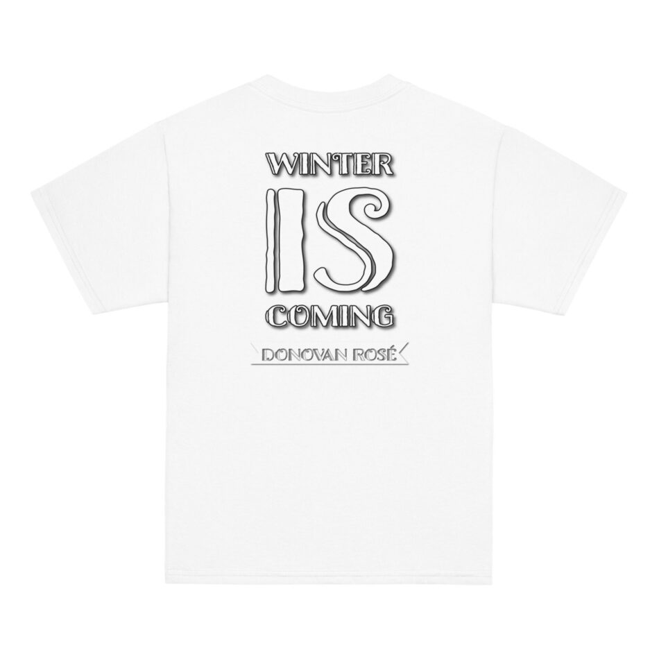 Donovan Rosé "Blaze Emblem (Winter Is Coming)" Youth Short Sleeve t-shirt