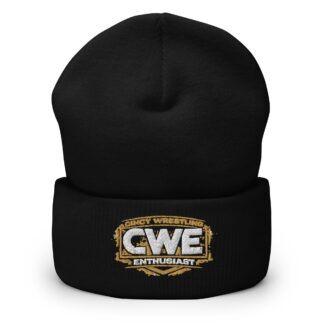 CincyWrestlingEnthusiast "CWE design 3" Cuffed Beanie