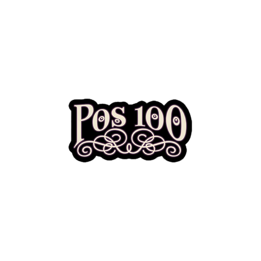 Porter O’Shea "POS100" Bubble-free stickers