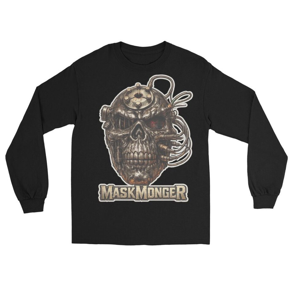 MaskMonger "Borgskull" Unisex Long Sleeve Shirt