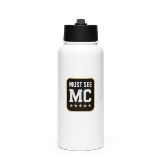 David Storm “Must See MC” water bottle