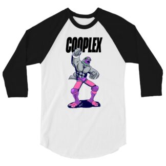 COOPLEX "El Rey Paloma by Martin S. Dixon" 3/4 sleeve raglan shirt