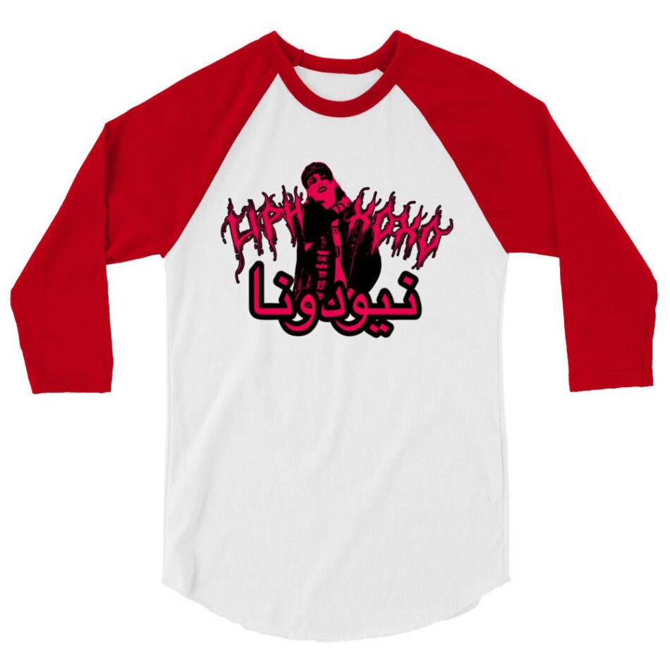 Gwen Neodonna "Syrian Succubus" 3/4 sleeve raglan shirt