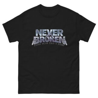 Mister 4th Row "Never Broken" Short Sleeve Unisex t-shirt