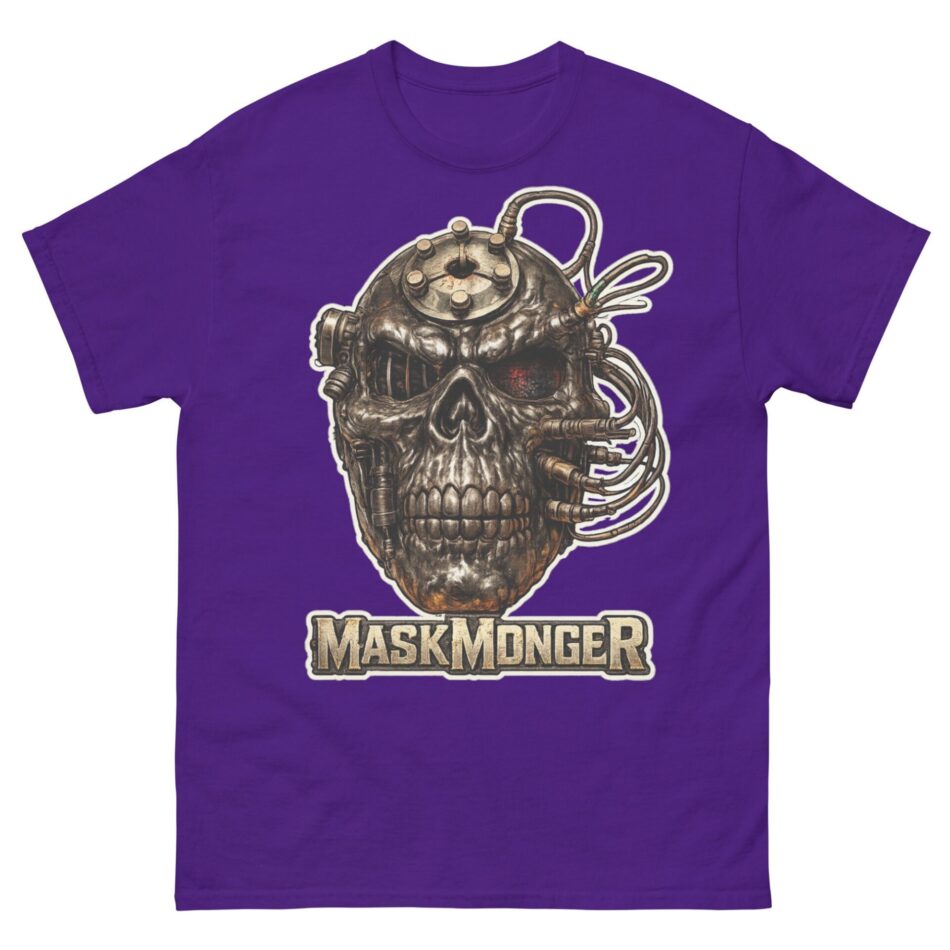 MaskMonger "Borgskull" Short Sleeve Unisex T-Shirt