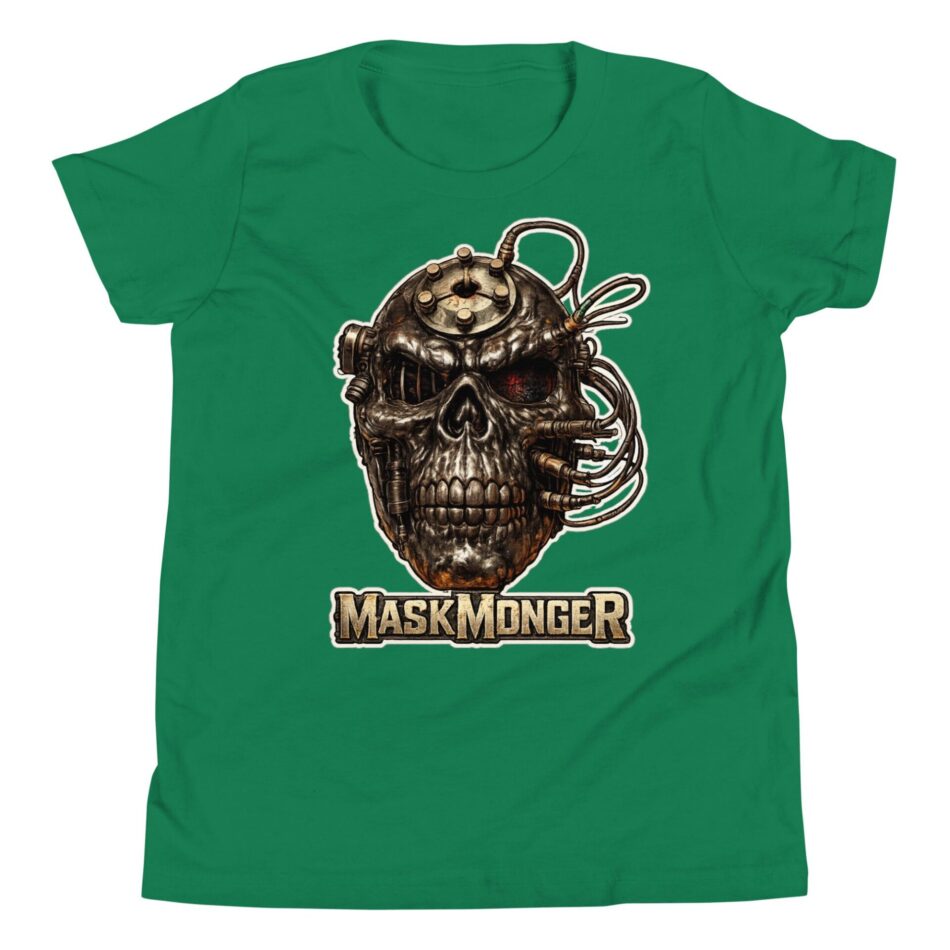 MaskMonger "Borgskull" Youth Short Sleeve T-Shirt