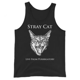Chas D'Amato "LIVE from Purrrgatory" Unisex Tank Top