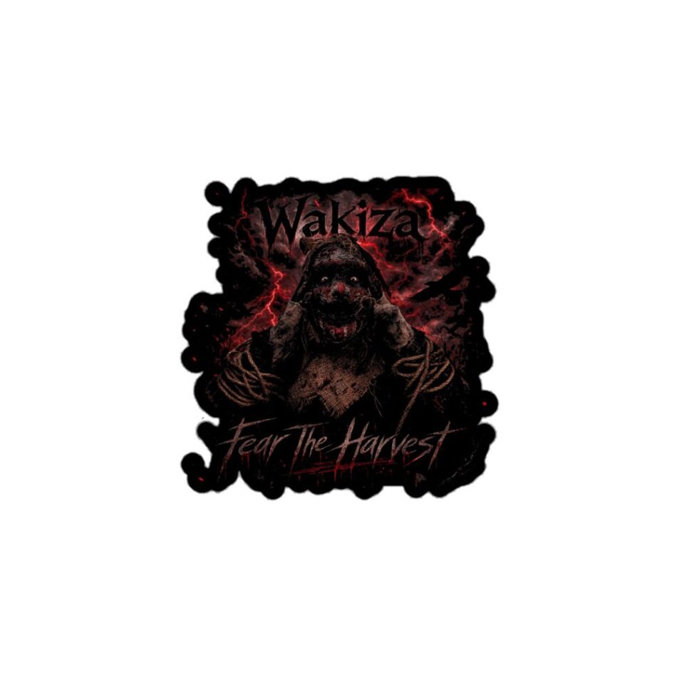 Wakiza "Fear the Harvest Sinister" Bubble-free stickers