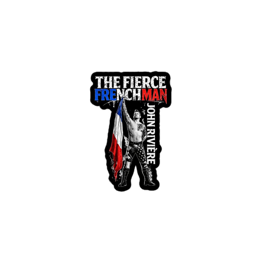 John Rivière "THE FIERCE FRENCHMAN" Bubble-free stickers
