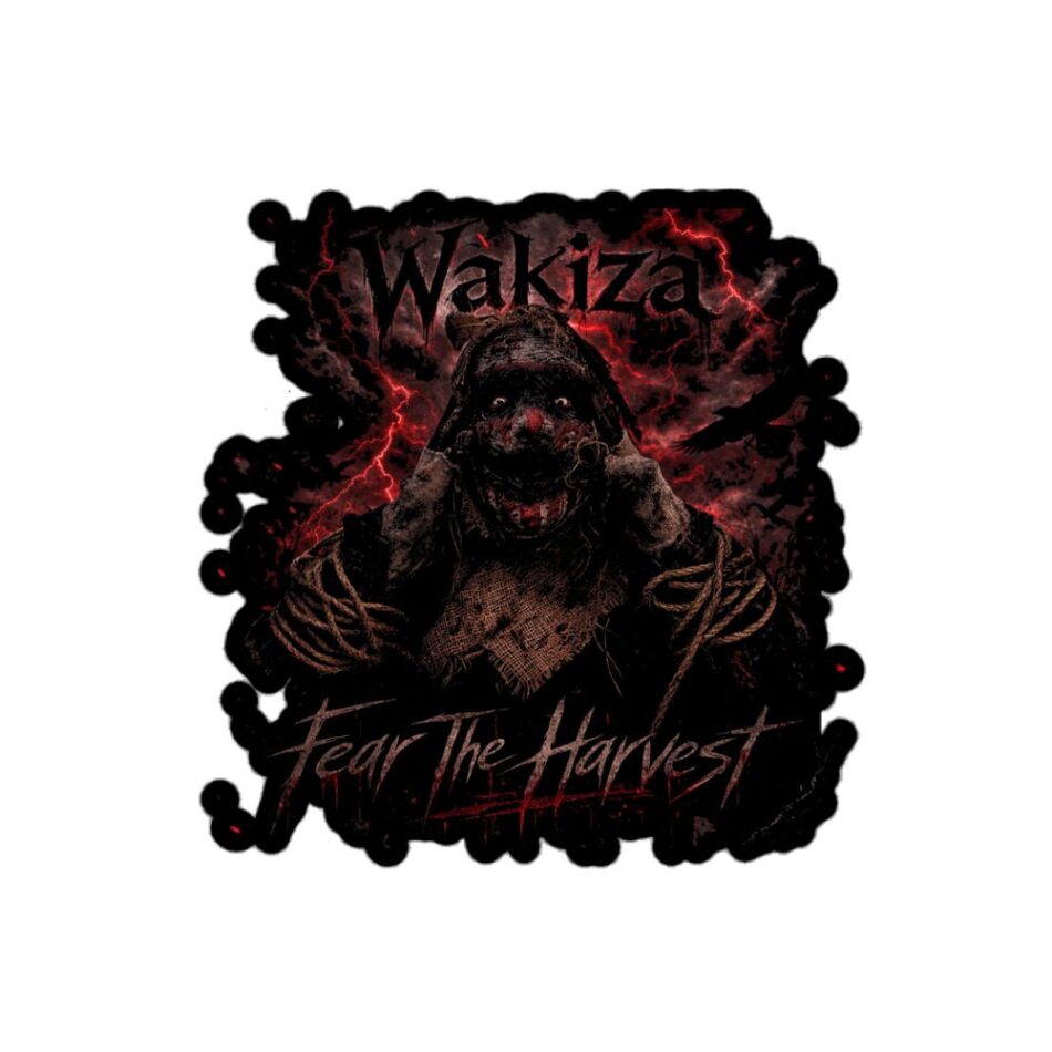 Wakiza "Fear the Harvest Sinister" Bubble-free stickers