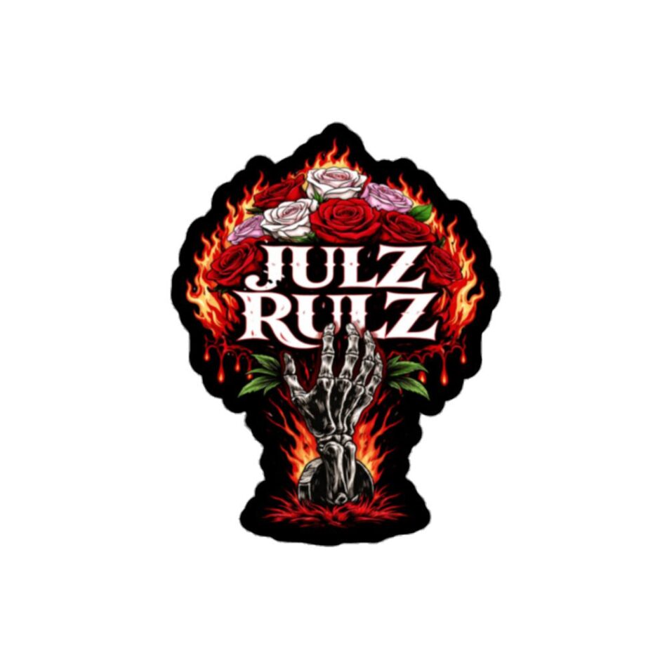 Julz Rafael "THE MAN WHO RULZ #1" Bubble-free stickers