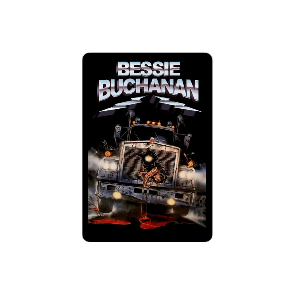 Bessie Buchanan "Bessie Overdrive" Bubble-free stickers