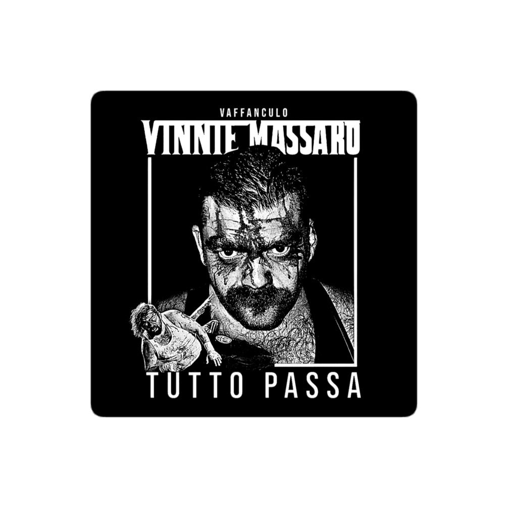 Vinnie Massaro "TUTTO PASSA" Bubble-free stickers