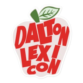 Dalton Lexicon "OG Lexicon Apple" Bubble-free stickers