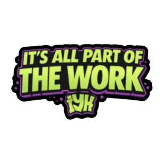 In Your Howse "The Work" Bubble-free stickers