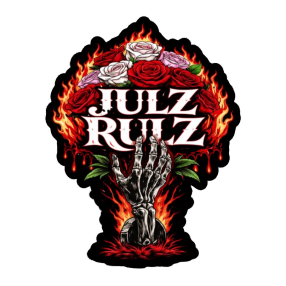 Julz Rafael "THE MAN WHO RULZ #1" Bubble-free stickers