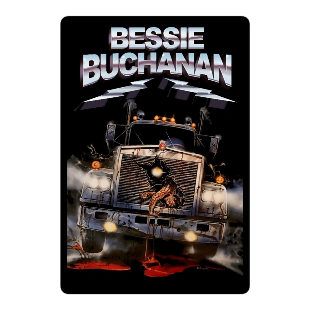 Bessie Buchanan "Bessie Overdrive" Bubble-free stickers