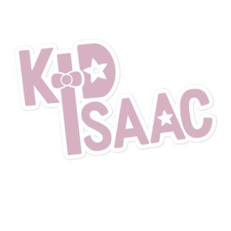 Kid Isaac "PINK LOGO" Bubble-free stickers