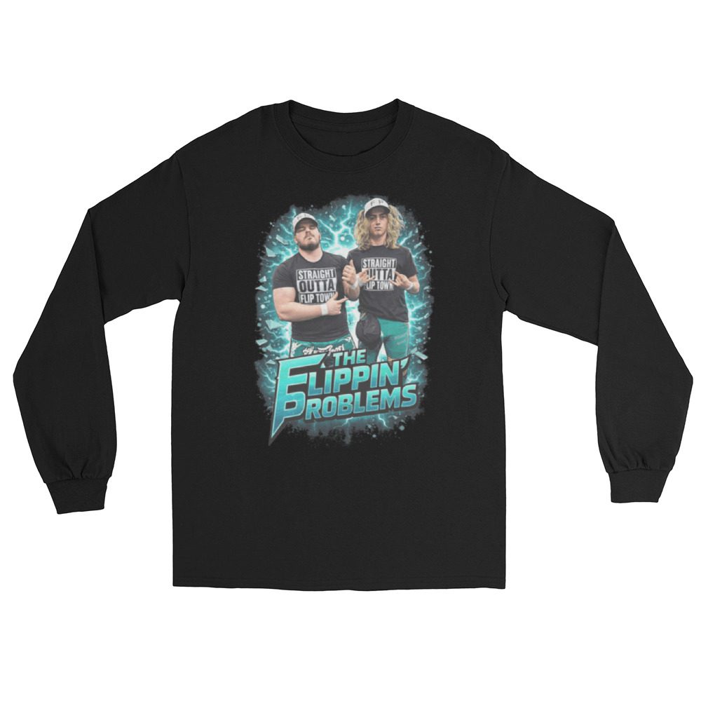 Terry Sequoyah "The Flippin' Problems" Unisex Long Sleeve Shirt