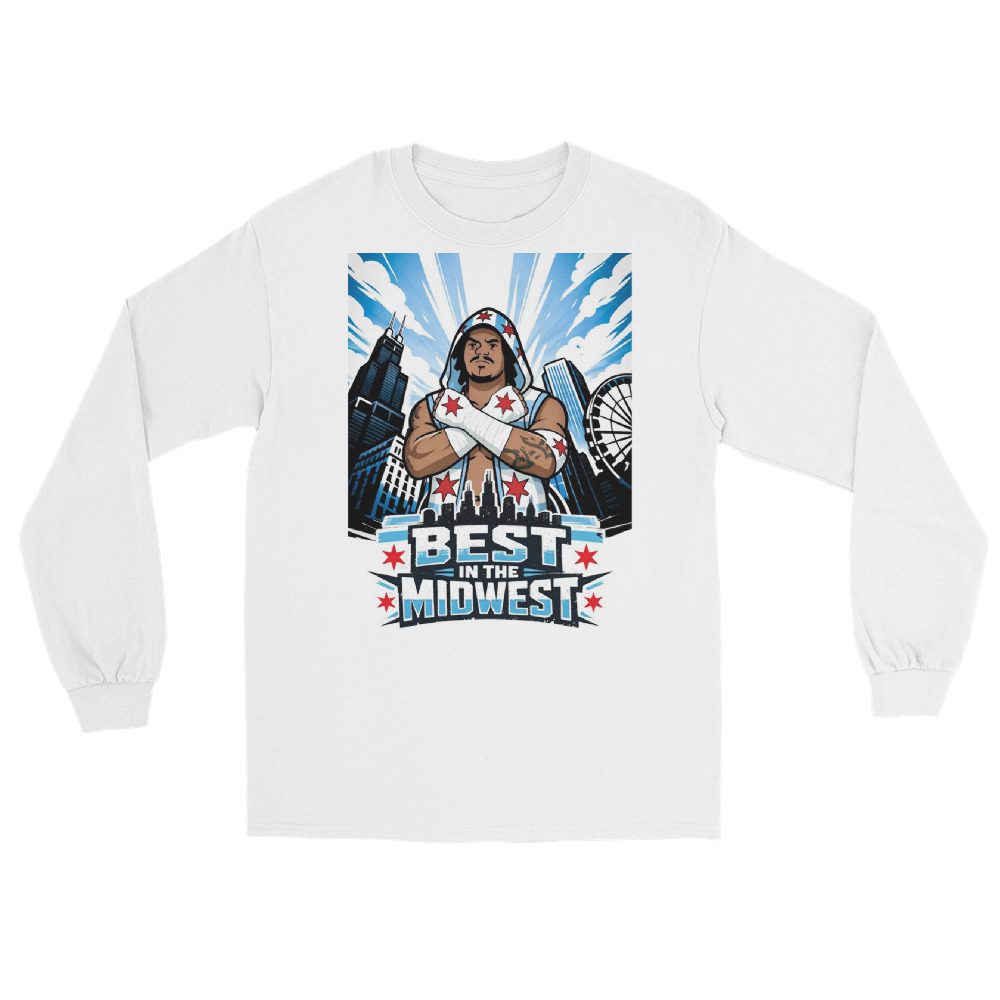 Jon Scrutch "Best in The Midwest" Unisex Long Sleeve Shirt