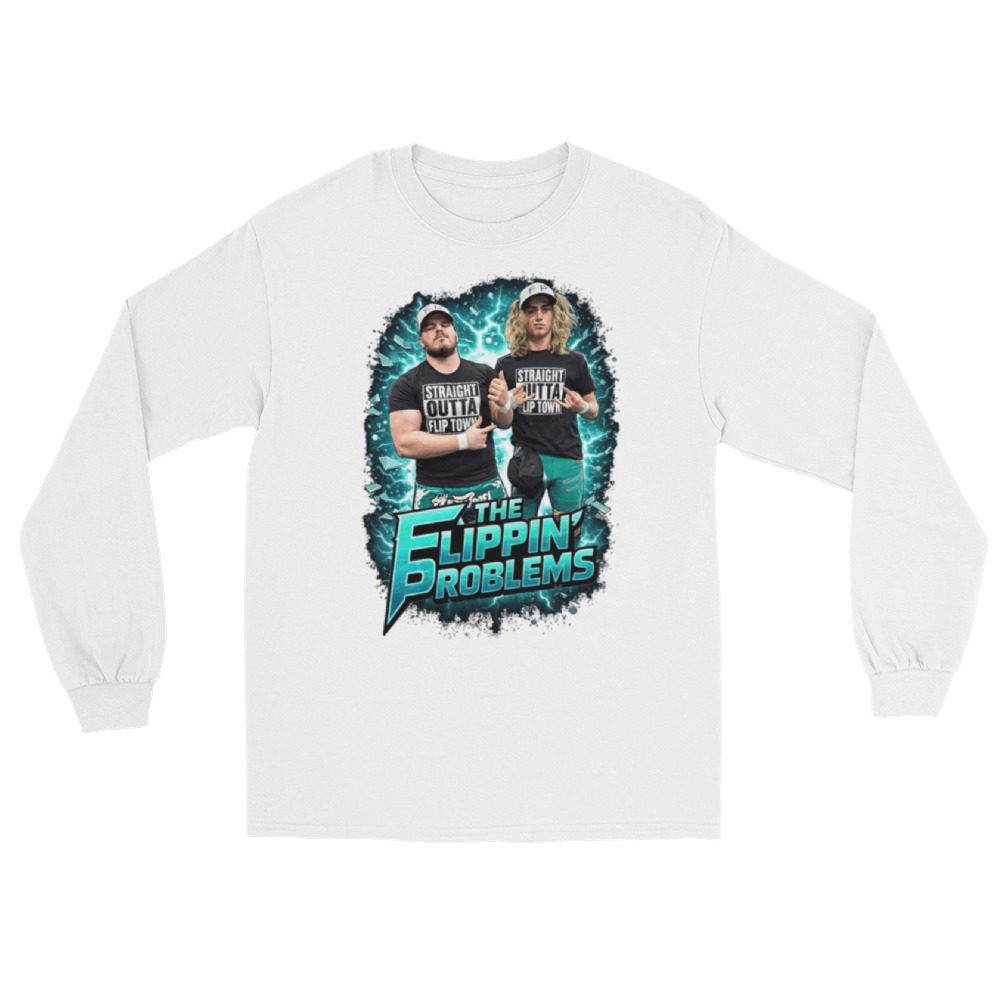 Terry Sequoyah "The Flippin' Problems" Unisex Long Sleeve Shirt