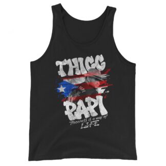 Thicc Papi "Thiccness is in Life" Unisex Tank Top