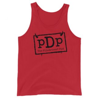The Piledriver Podcast "pDp x Brassi Suave" Unisex Tank Top
