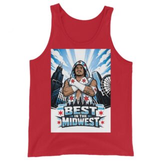 Jon Scrutch "Best in The Midwest" Unisex Tank Top
