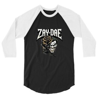 Zy’Aire Rose "ZayDae" 3/4 sleeve raglan shirt