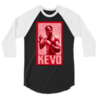 KEVO THRIVES "KEVO" 3/4 sleeve raglan shirt