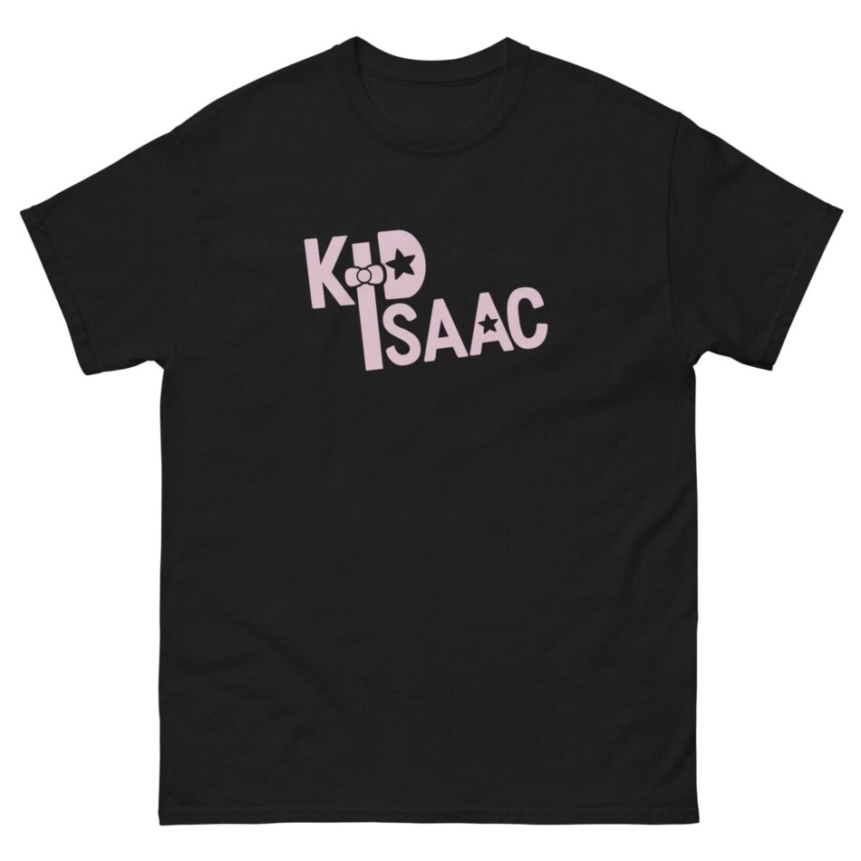 Kid Isaac "PINK LOGO" Short Sleeve Unisex t-shirt