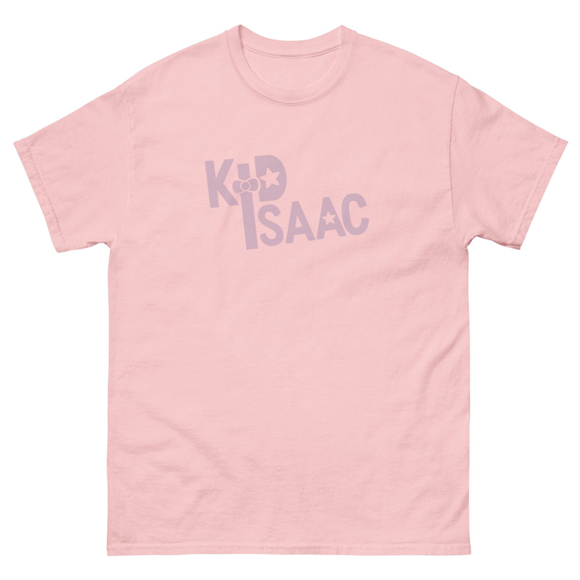 Kid Isaac "PINK LOGO" Short Sleeve Unisex t-shirt