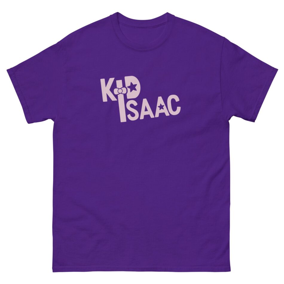 Kid Isaac "PINK LOGO" Short Sleeve Unisex t-shirt