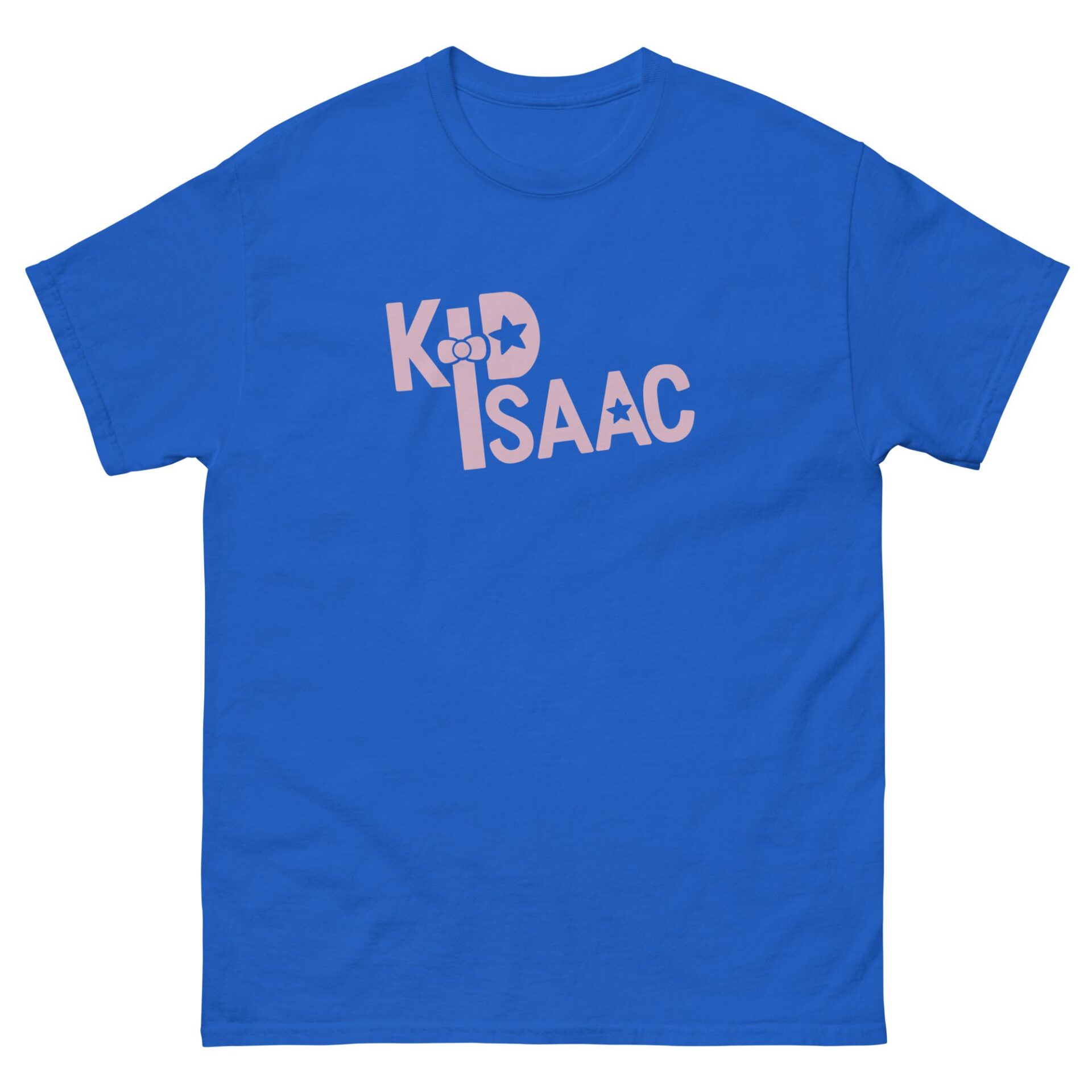 Kid Isaac "PINK LOGO" Short Sleeve Unisex t-shirt