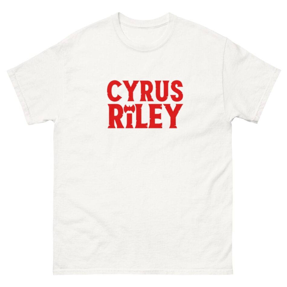 Cyrus Riley "Name" Short Sleeve Unisex t-shirt