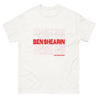 Ben Shearin "Thank You" Short Sleeve Unisex t-shirt