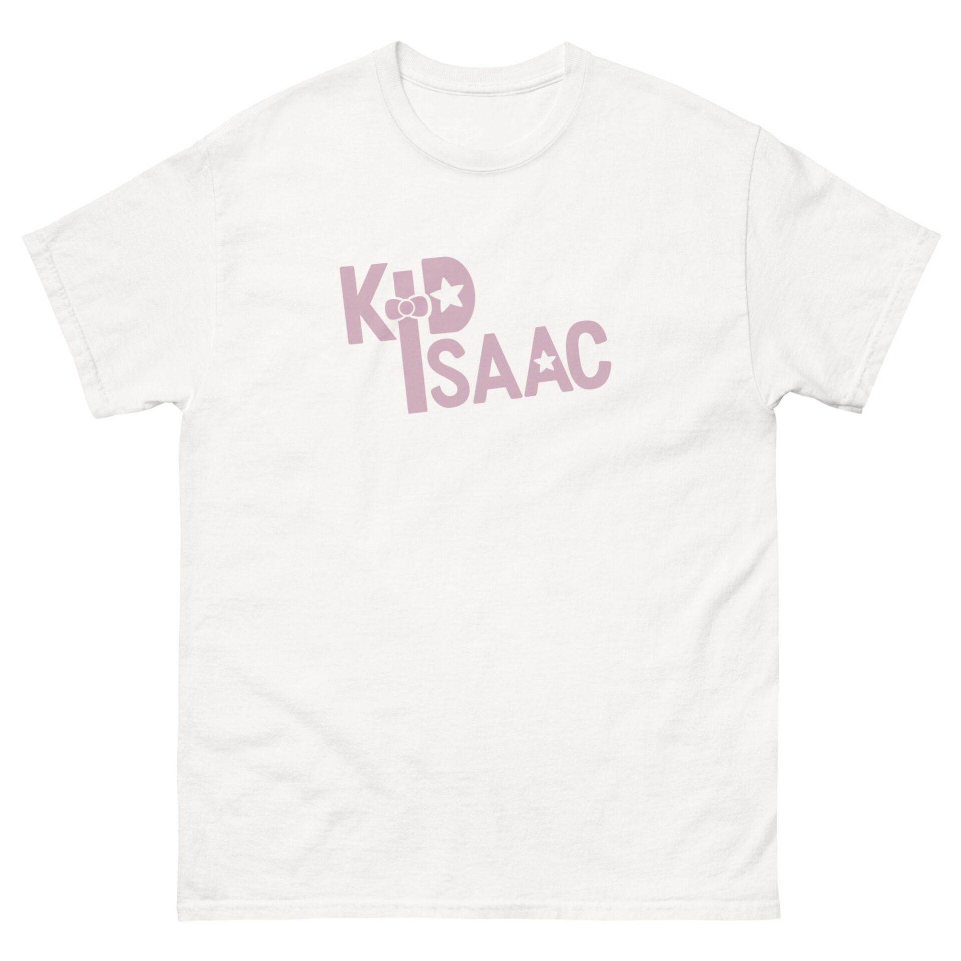 Kid Isaac "PINK LOGO" Short Sleeve Unisex t-shirt