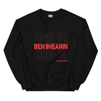 Ben Shearin "Thank You" Unisex Sweatshirt