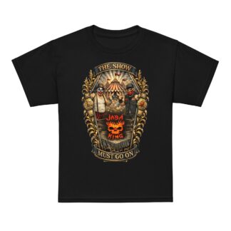 Jaba King "Show Must Go On" Youth Short Sleeve t-shirt