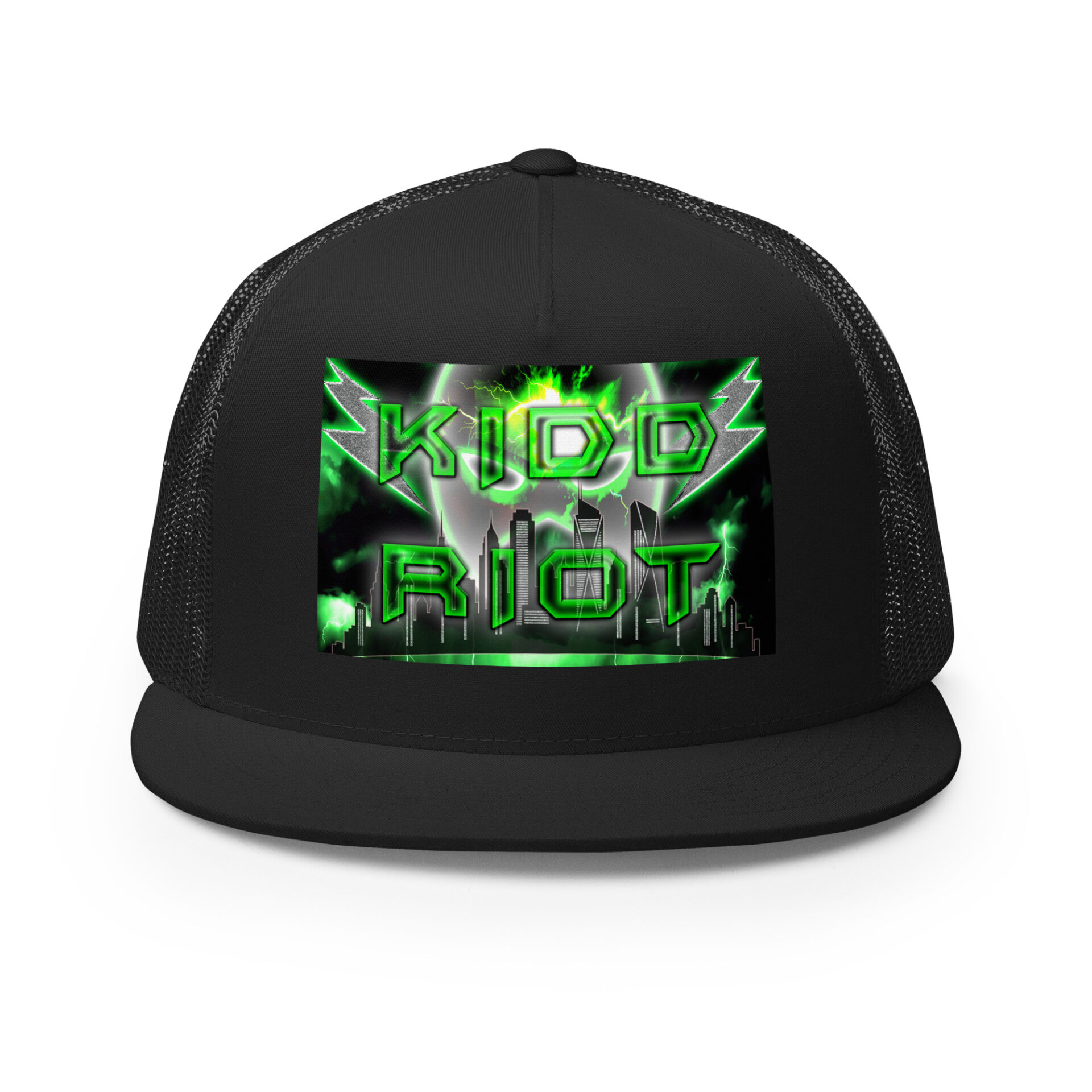 Kidd Riot "Green logo" Trucker Hat