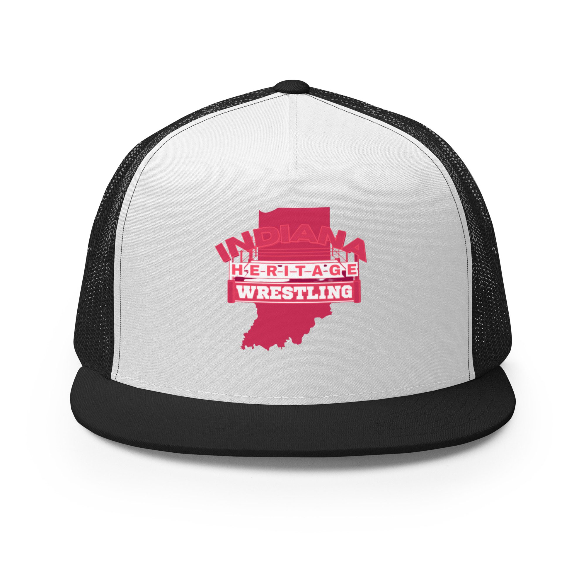 Indiana Heritage Wrestling "Red Logo" Trucker Hat
