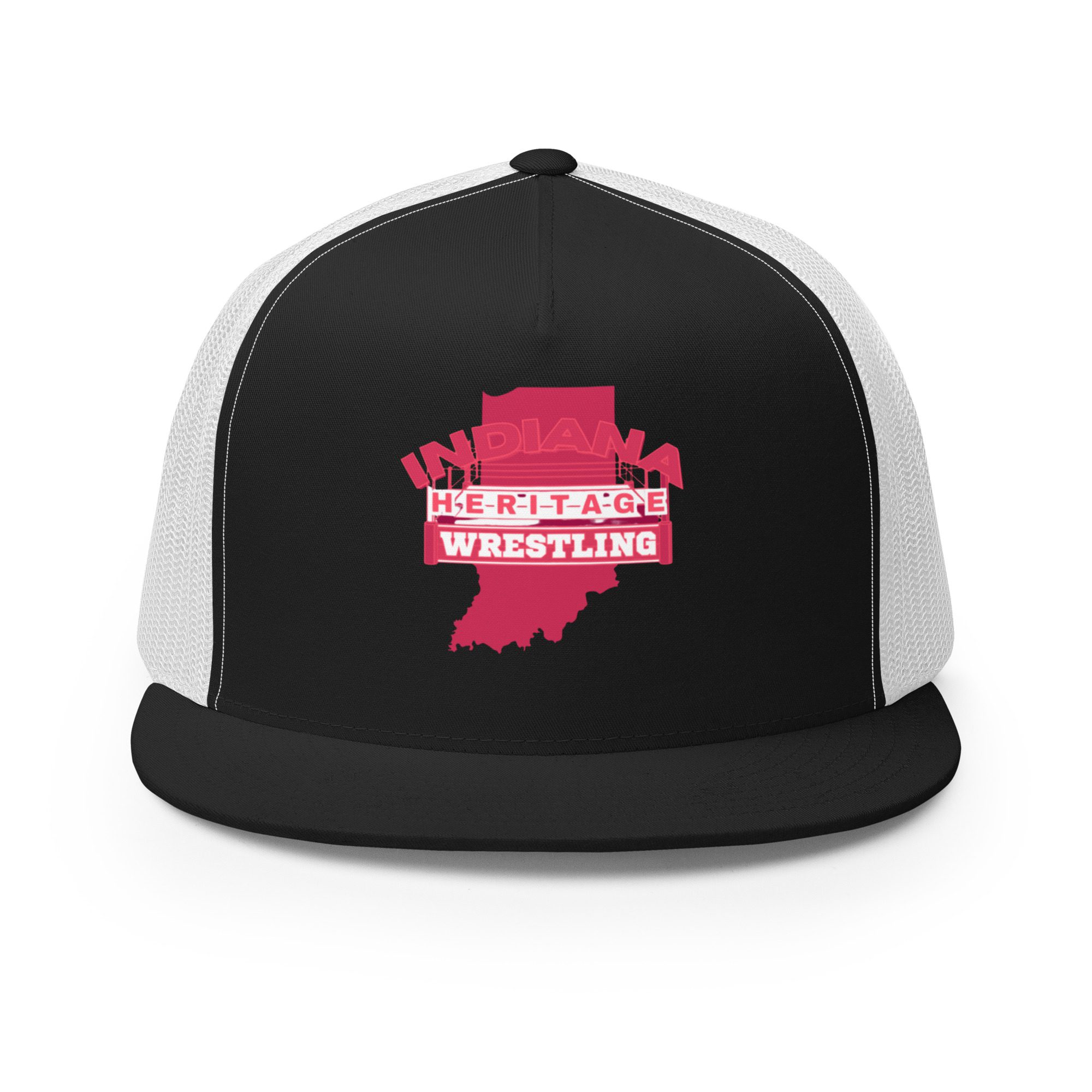 Indiana Heritage Wrestling "Red Logo" Trucker Hat